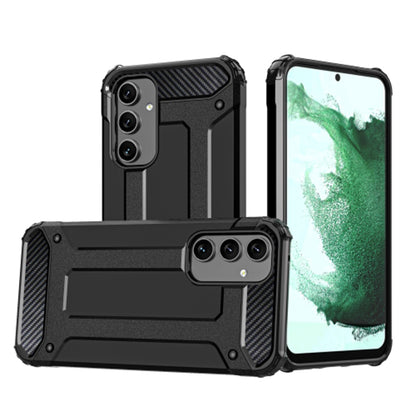 Case for Samsung Galaxy A54 A546, Techsuit, Hybrid Armor, Black