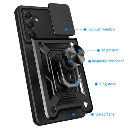 Case for Samsung Galaxy A55 5G A556, Techsuit, CamShield, Blue