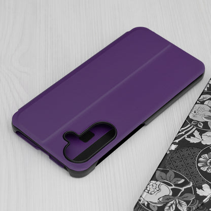 Case for Samsung Galaxy A56 A566, Techsuit, eFold, Purple