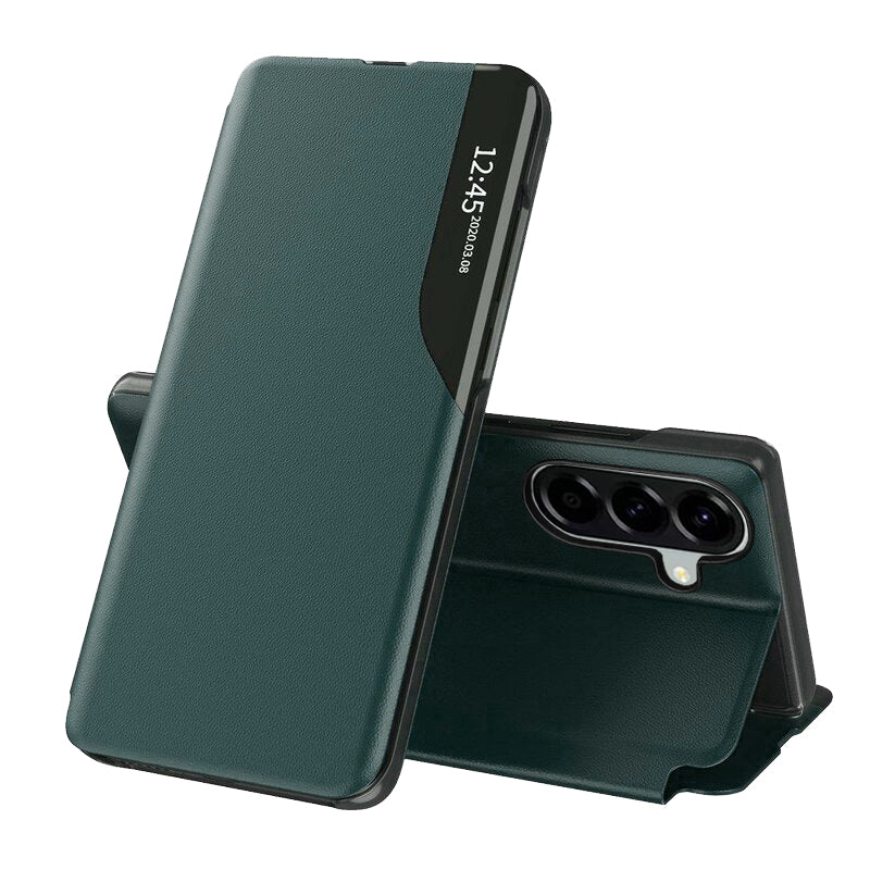 Case for Samsung Galaxy A57 5G, Techsuit, eFold, Dark Green