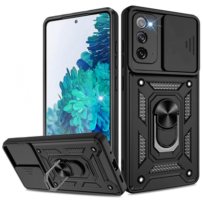 Case for Samsung Galaxy Note 20 5G N981 / Note 20 N980, Techsuit, CamShield, Black