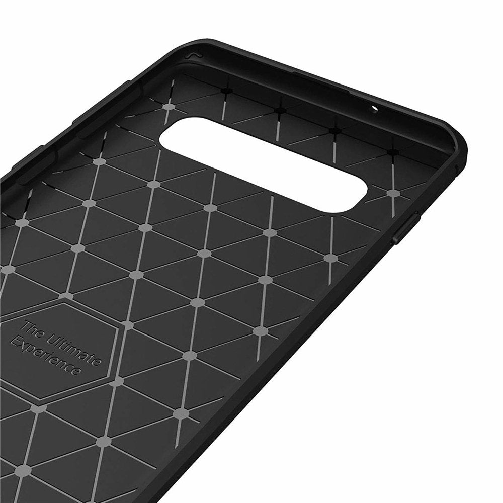 Case for Samsung Galaxy S10 G973, Techsuit, Carbon, Black