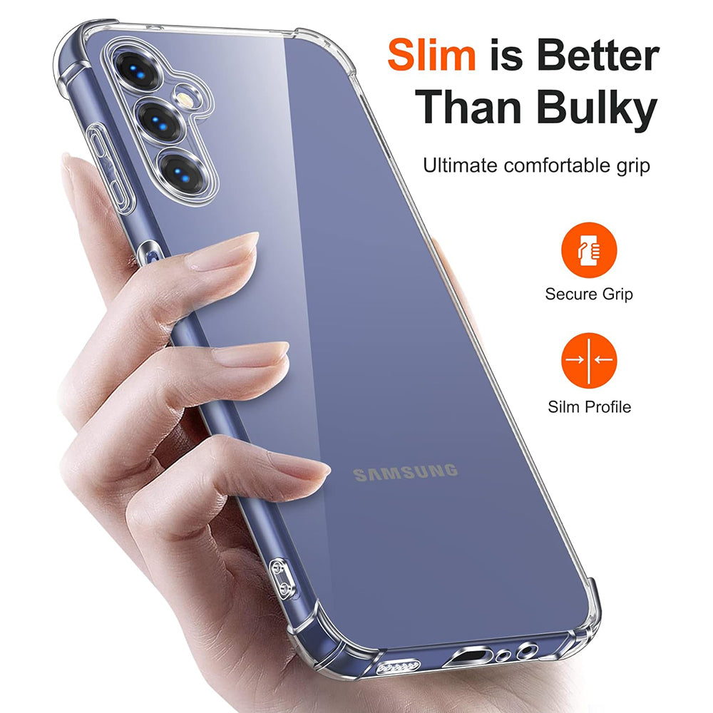 Case for Samsung Galaxy S10+ G975, Techsuit, Shockproof Clear, Transparent