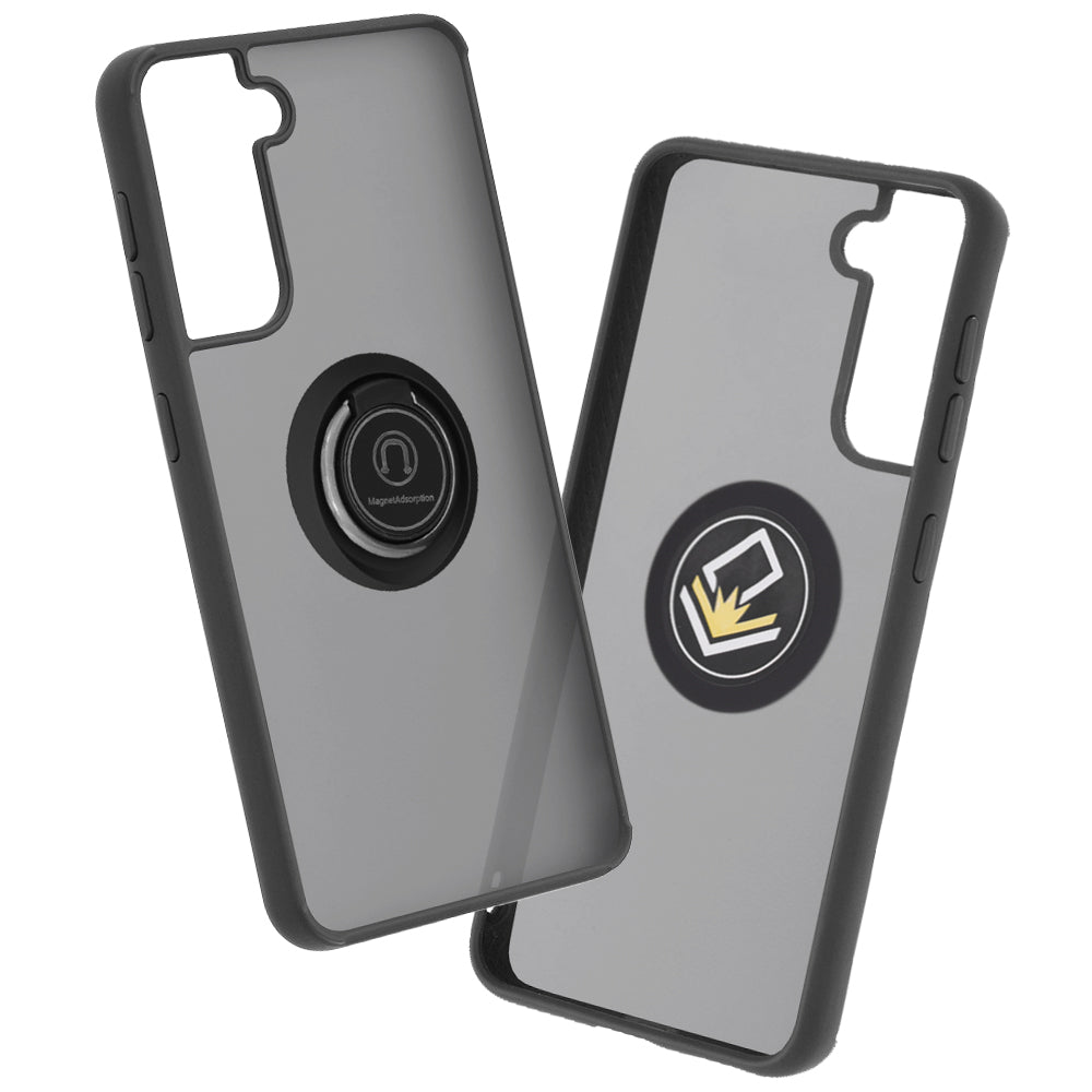 Case for Samsung Galaxy S21 5G G991, Techsuit, Glinth, Black