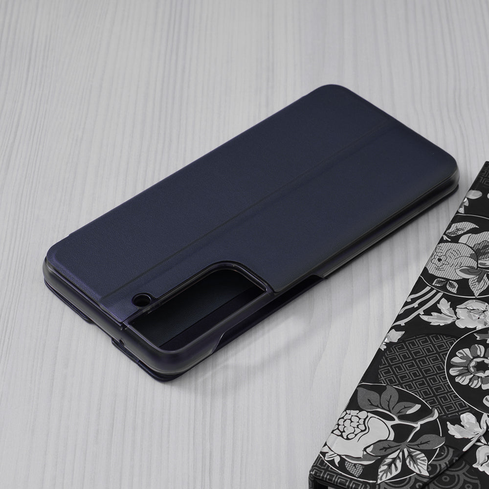 Case for Samsung Galaxy S21 FE 5G G990, Techsuit, eFold, Dark Blue