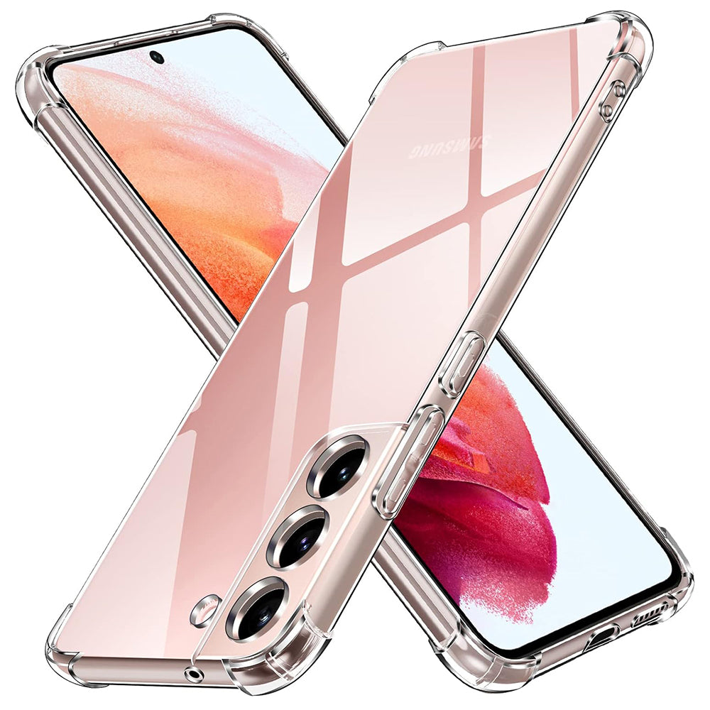 Case for Samsung Galaxy S22 5G S901, Techsuit, Shockproof Clear, Transparent