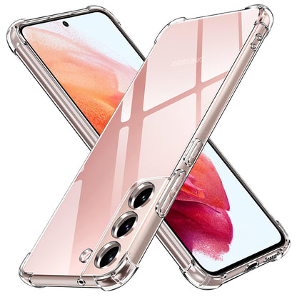 Case for Samsung Galaxy S22 5G S901, Techsuit, Shockproof Clear, Transparent