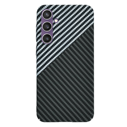 Case for Samsung Galaxy S23 FE S711, Techsuit, Carbonite FiberShell, Black Gray