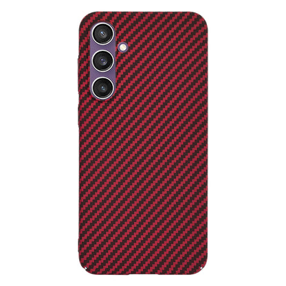 Case for Samsung Galaxy S23 FE S711, Techsuit, Carbonite FiberShell, Red
