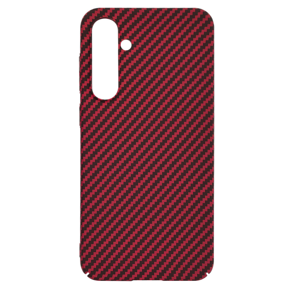 Case for Samsung Galaxy S23 FE S711, Techsuit, Carbonite FiberShell, Red