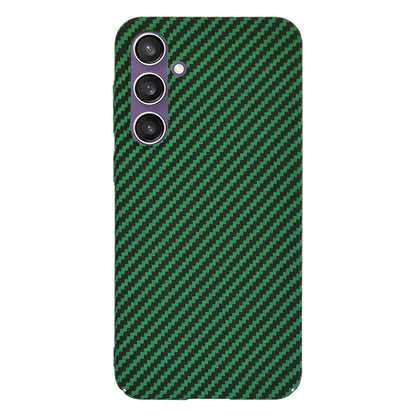 Case for Samsung Galaxy S23 FE S711, Techsuit, Carbonite FiberShell, Green