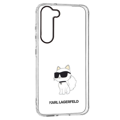 Case for Samsung Galaxy S23+ S916, Karl Lagerfeld, Ikonik Choupette, Transparent