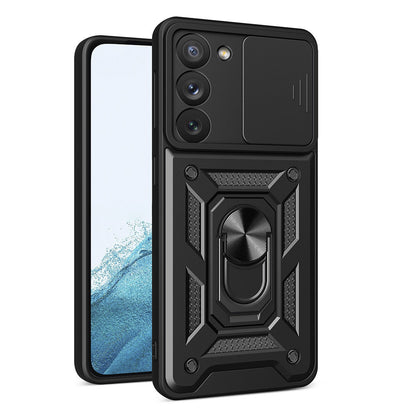 Case for Samsung Galaxy S23 S911, Techsuit, CamShield, Black
