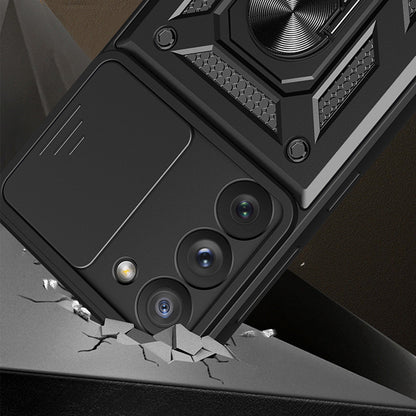 Case for Samsung Galaxy S23 S911, Techsuit, CamShield, Black