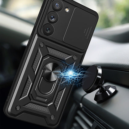Case for Samsung Galaxy S23 S911, Techsuit, CamShield, Black
