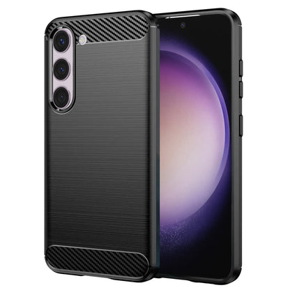 Case for Samsung Galaxy S23 S911, Techsuit, Carbon, Black