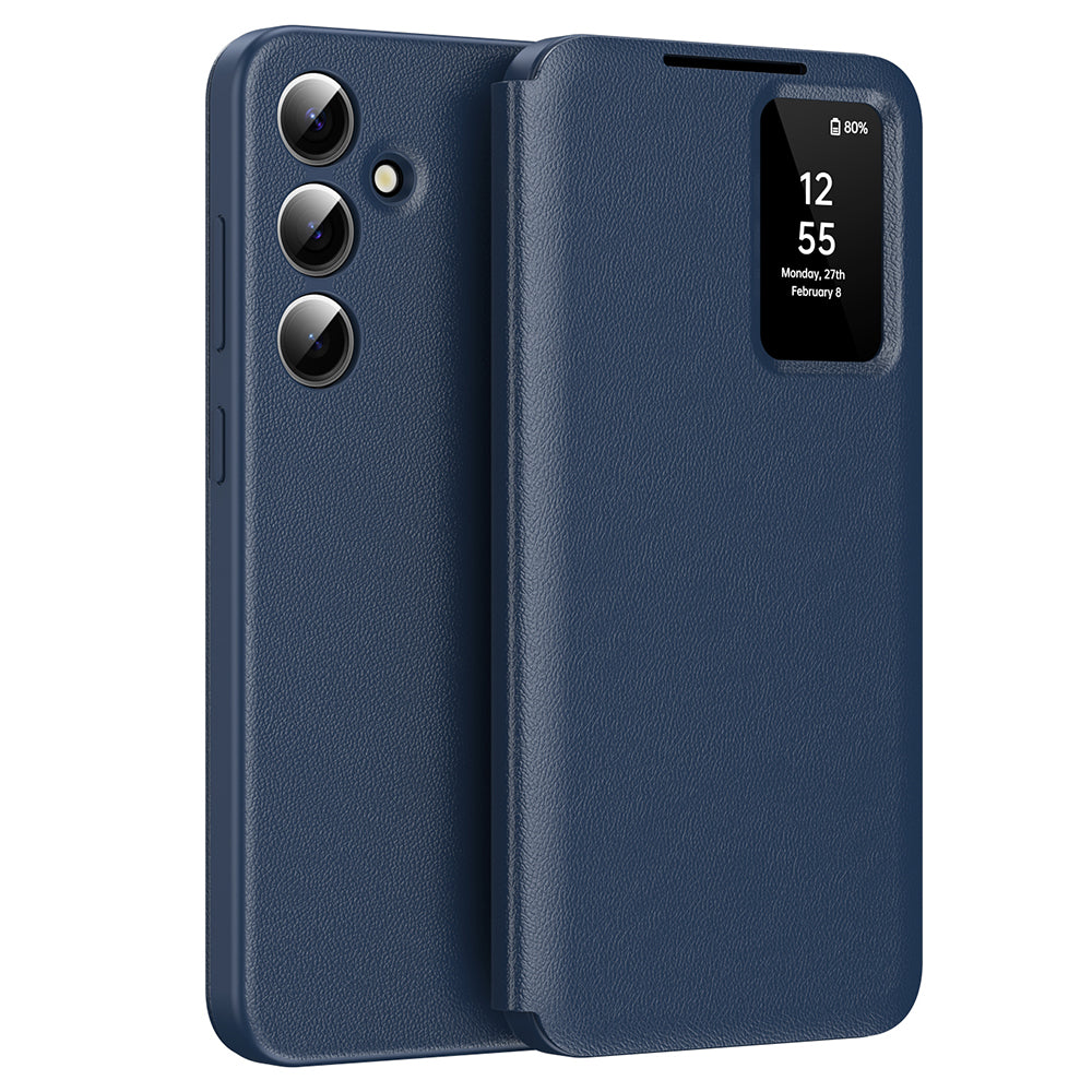 Case for Samsung Galaxy S24 FE S721, Techsuit, SmartView, Blue
