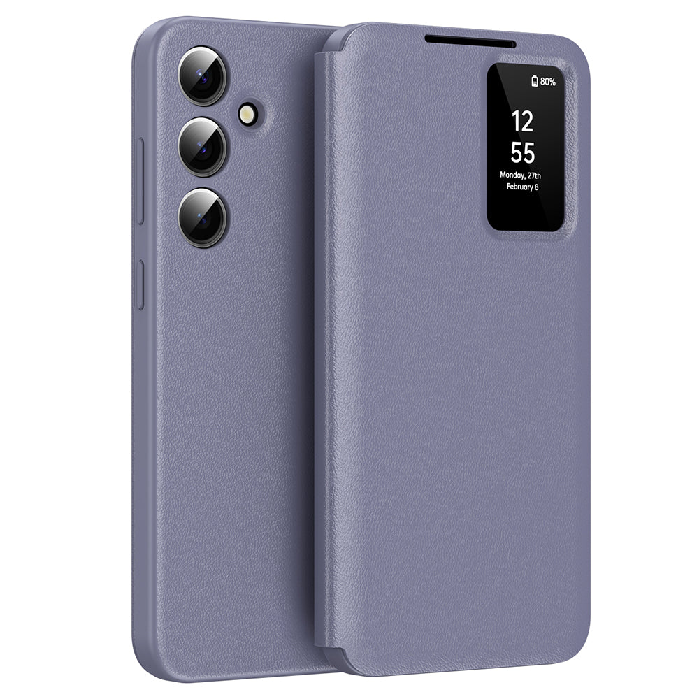 Case for Samsung Galaxy S24 FE S721, Techsuit, SmartView, Purple