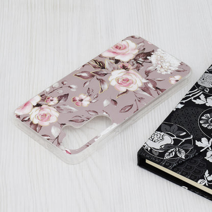 Case for Samsung Galaxy S24+ S926, Techsuit, Marble, Gray