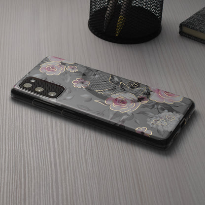 Case for Samsung Galaxy S24+ S926, Techsuit, Marble, Gray