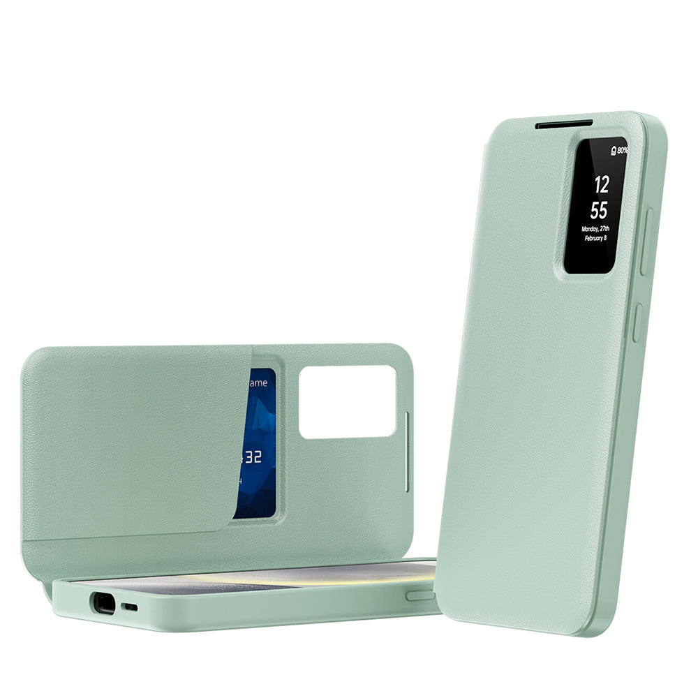 Case for Samsung Galaxy S24+ S926, Techsuit, SmartView, Green