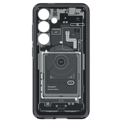 Case for Samsung Galaxy S24 S921, Spigen, Ultra Hybrid Zero One, Matte Black ACS07350