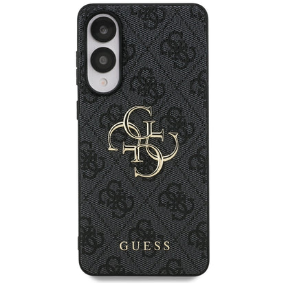 Case for Samsung Galaxy S25 Edge S937, Guess, Big 4G Logo Classic, Black