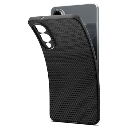 Case for Samsung Galaxy S25 Edge S937, Spigen, Liquid Air, Matte Black ACS09420