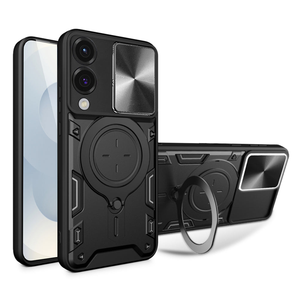 Case for Samsung Galaxy S25 Edge S937, Techsuit, CamGuard Pro, Black