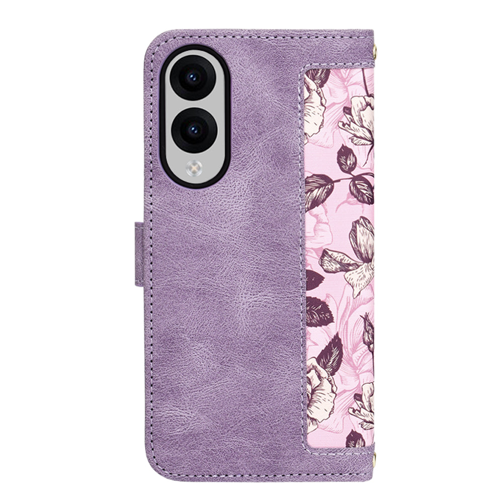 Case for Samsung Galaxy S25 Edge S937, Techsuit, FlipCraft, Purple