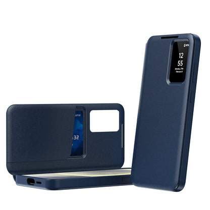 Case for Samsung Galaxy S25 Edge S937, Techsuit, SmartView, Blue
