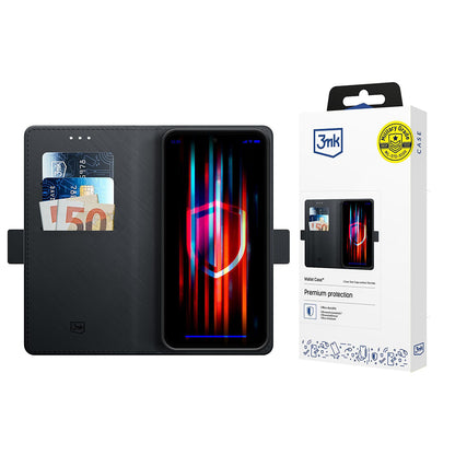 Case for Samsung Galaxy S25 S931, 3MK, Wallet, Black
