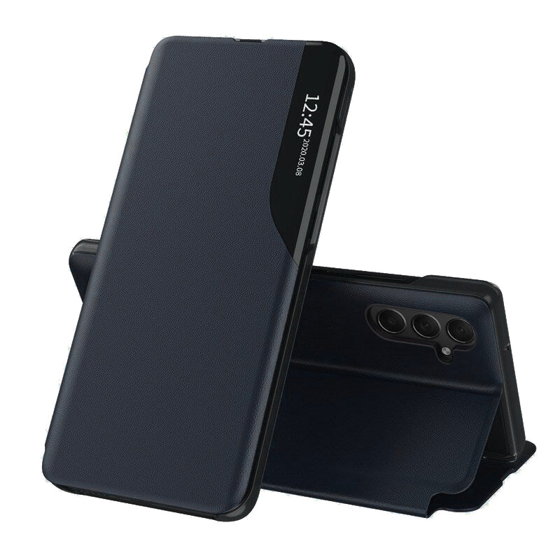 Case for Samsung Galaxy S25 S931, Techsuit, eFold, Dark Blue