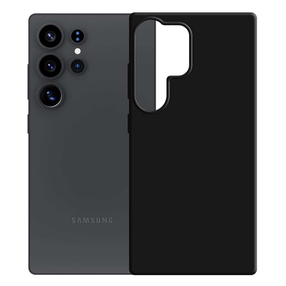 Case for Samsung Galaxy S25 Ultra S938, 3MK, Silicone, Black