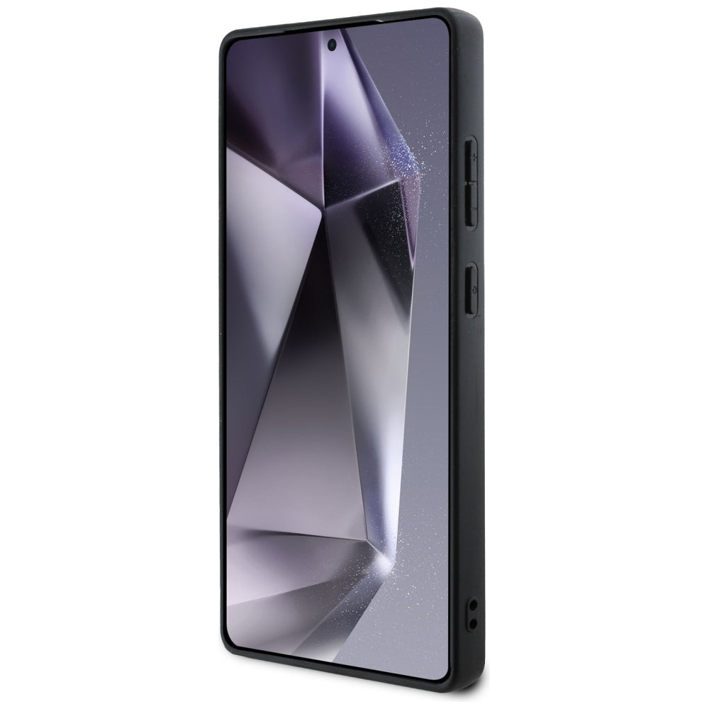 Case for Samsung Galaxy S25 Ultra S938, Guess, Glitter Big 4G Script, Black