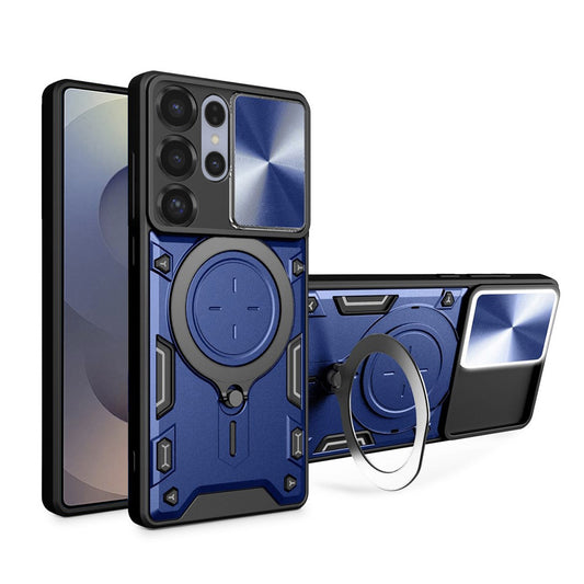 Case for Samsung Galaxy S25 Ultra S938, Techsuit, CamGuard Pro, Blue
