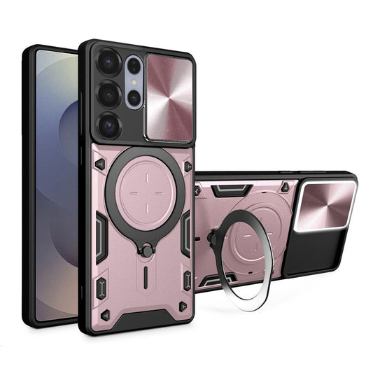 Case for Samsung Galaxy S25 Ultra S938, Techsuit, CamGuard Pro, Rose Gold