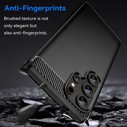 Case for Samsung Galaxy S25 Ultra S938, Techsuit, Carbon, Black