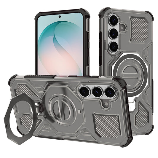 Case for Samsung Galaxy S26 Plus, Techsuit, Carbon Shield Pro, Smoky