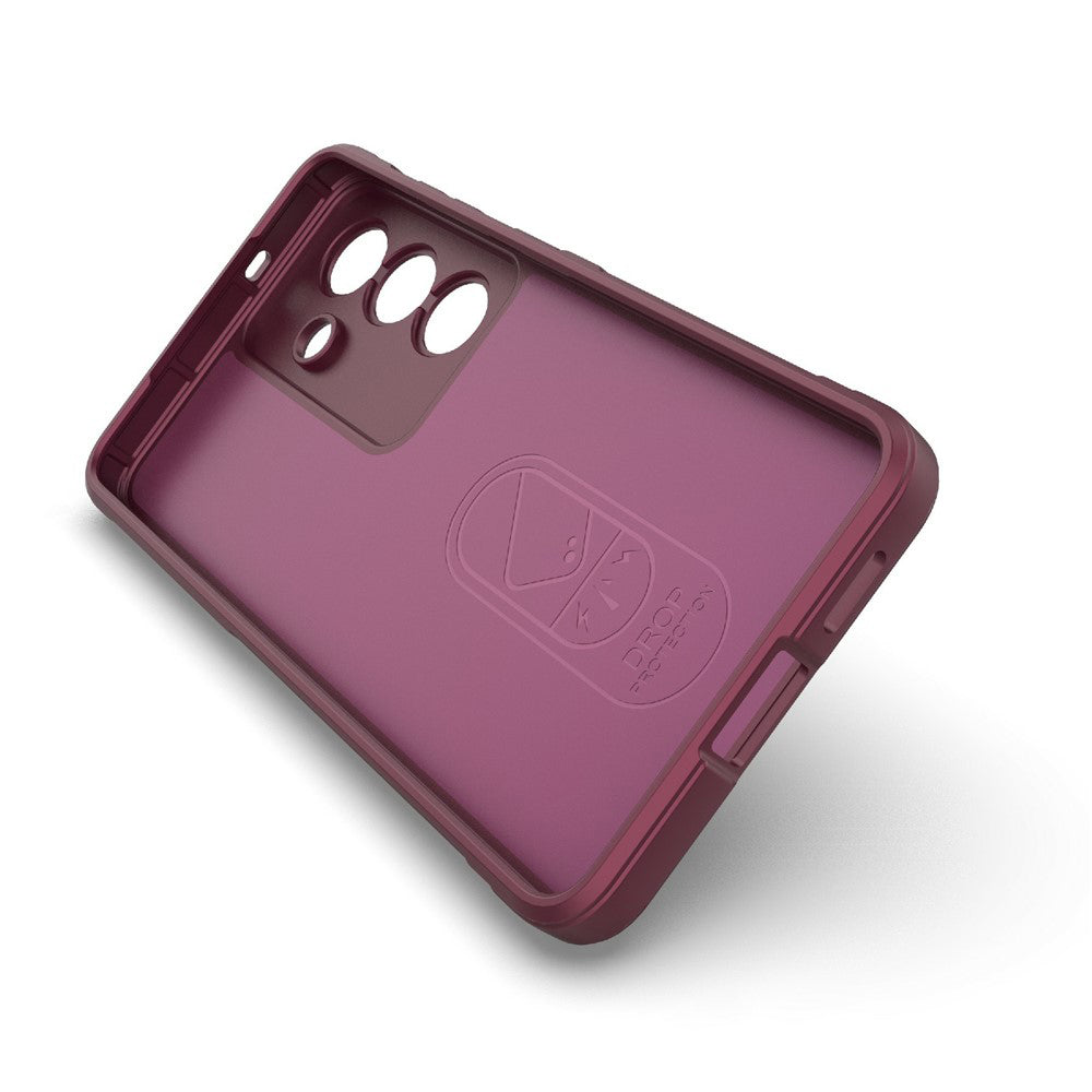 Case for Samsung Galaxy S26 Plus, Techsuit, Magic Shield, Burgundy