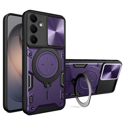Case for Samsung Galaxy S26 S942, Techsuit, CamGuard Pro, Purple