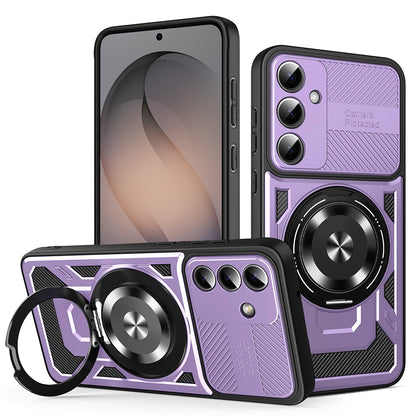 Case for Samsung Galaxy S26 S942, Techsuit, RuggedCam, Purple