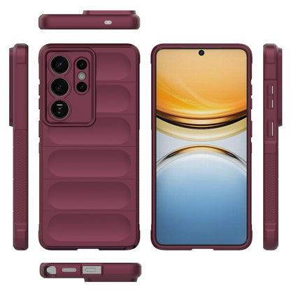 Case for Samsung Galaxy S26 Ultra S948, Techsuit, Magic Shield, Burgundy