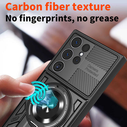 Case for Samsung Galaxy S26 Ultra, Techsuit, RuggedCam, Purple