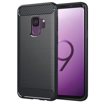 Case for Samsung Galaxy S9 G960, Techsuit, Carbon, Black