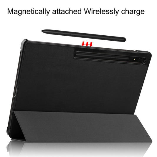 Case for Samsung Galaxy Tab S10+ / Tab S9 FE+ / Tab S9+, Techsuit, FoldPro, Black