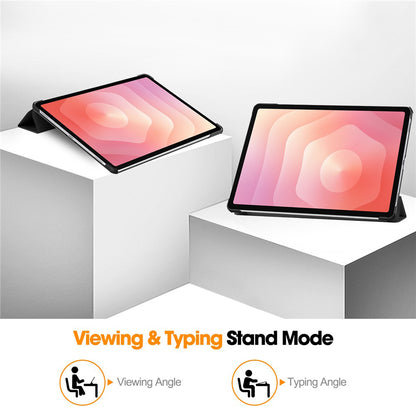 Case for Samsung Galaxy Tab S12 Plus, Techsuit, FoldPro, Rose Gold