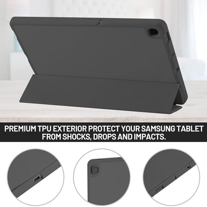 Case for Samsung Galaxy Tab S6 Lite (2024) / Tab S6 Lite (2022) / Tab S6 Lite (2020), Techsuit, Flex Trifold, Black