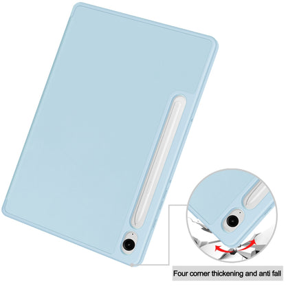 Case for Samsung Galaxy Tab S9 FE / Tab S9 / Tab S10 FE, Techsuit, Flex Trifold, Blue