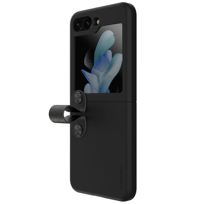 Case for Samsung Galaxy Z Flip5 F731, Nillkin, Flex, Black